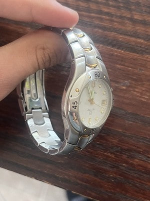 Bulova 98G77 Marine Star Two Tone Men's Counterstamped With Name