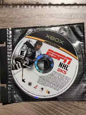 ESPN NHL 2K5 (Microsoft Xbox, 2004) DISC ONLY