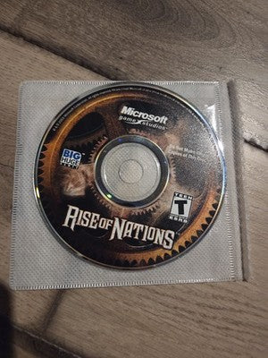 Rise of Nations (PC CD-ROM, 2003) DISC ONLY