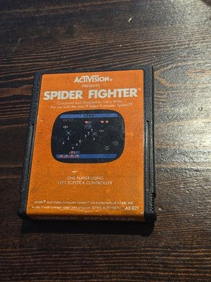Spider Fighter (Atari 2600, 1982) Cart Only