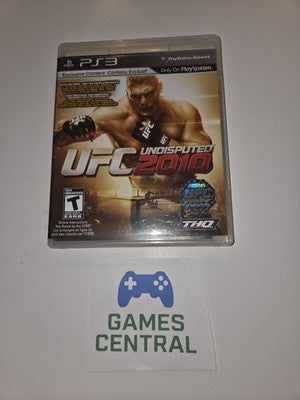 UFC Undisputed 2010 (Sony PlayStation 3 PS3, 2010) CIB COMPLETE