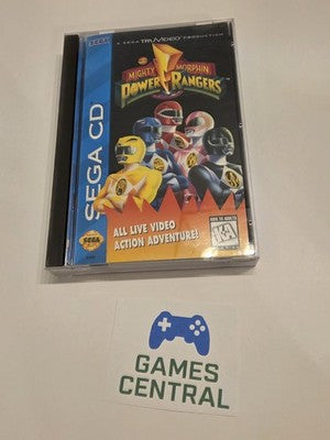 Mighty Morphin Power Rangers (Sega CD, 1995) CIB COMPLETE IN BOX