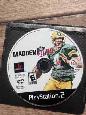 Madden NFL 09 (Sony Playstation 2, 2008) DISC ONLY
