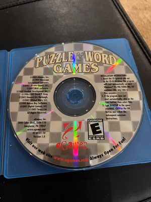 Puzzle & Word Games eGames E Games PC