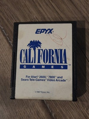 California Games (Atari 2600, 1988) CART ONLY