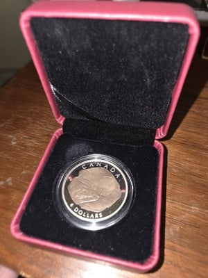 Canada 2008  $4 Dinosaur Collection Triceratops Pure Silver Coin