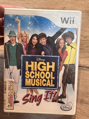 High School Musical: Sing It (Nintendo Wii, 2007) CIB GAME ONLY