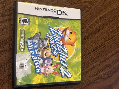 Zhu Zhu Pets 2: Featuring The Wild Bunch (Nintendo DS, 2010) CIB COMPLETE