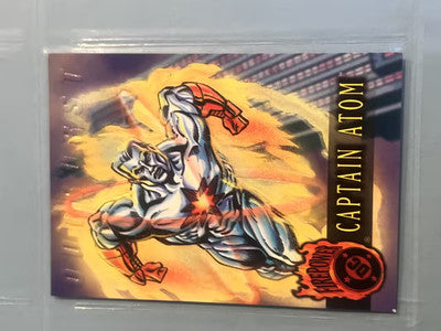1996 DC Outburst Maximum Firepower Captain Atom # 17 Base Card