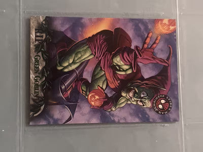 1996 Marvel Spider-Man Premium RIP Green Goblin #95 Base Card