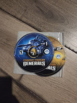 Command & Conquer Generals (PC) 2 DISCS