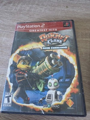 Ratchet & Clank: Going Commando (Sony PlayStation 2 PS2, 2003) CIB COMPLETE