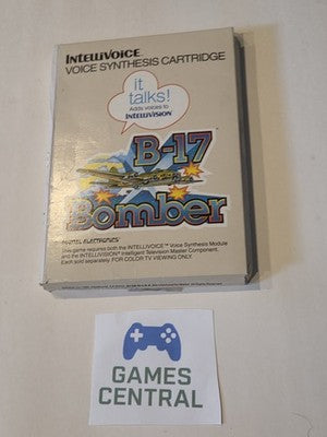 B-17 Bomber (Mattel Intellivision, 1982) CIB COMPLETE