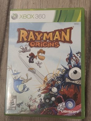 Rayman Origins (Microsoft Xbox 360, 2011) CASE MANUAL ONLY
