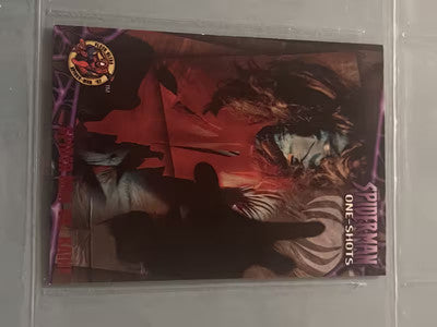 1997 Ultra Marvel Spider-Man Spiderman vs Kaine #17 Fleer Card