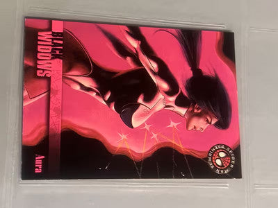1996 Marvel Spider-Man Premium Black Widow # 55 Card