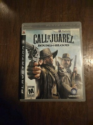 Call of Juarez: Bound in Blood (Sony PlayStation 3 PS3, 2009) NO MANUAL