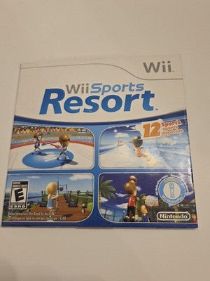 Wii Sports Resort (Wii, 2009) BRAND NEW SEALED SLIP COVER