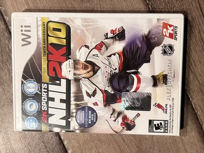 NHL 2K10 (Nintendo Wii, 2009) NO MANUAL