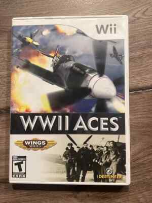 WWII Aces (Nintendo Wii, 2008) NO MANUAL