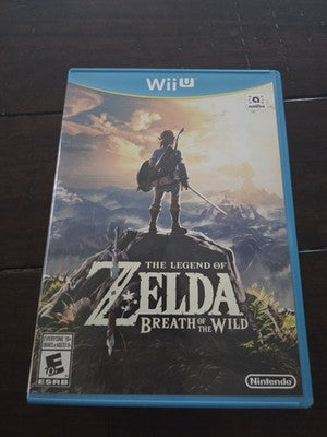 Zelda Breath Of The Wild: First Print (Nintendo Wii U, 2017) CIB COMPLETE