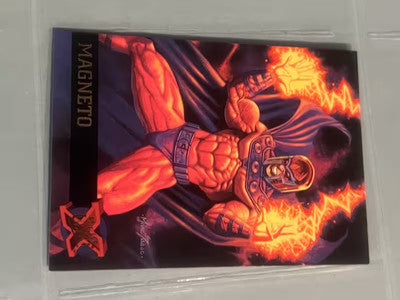 1995 Marvel Comics Fleer Ultra X-Men Magneto # 28