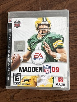 Madden NFL 09 (Sony Playstation 3 PS3, 2008) CIB COMPLETE