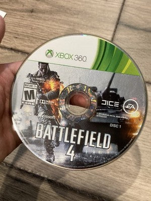Battlefield 4 (Microsoft Xbox 360, 2013) DISC 1 ONLY