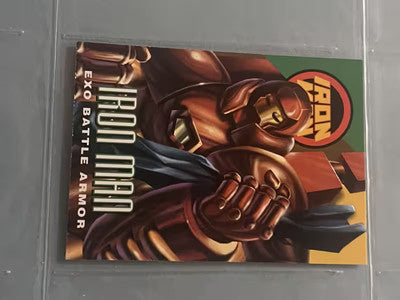 1996 Marvel Vision Iron Man Exo Battle Armor #79 Card