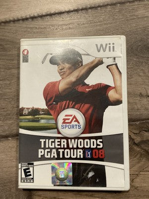 Tiger Woods PGA Tour 08 (Nintendo Wii, 2007) CIB COMPLETE