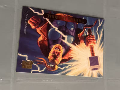 1994 Marvel Masterpieces Thunderstrike # 125 Base Card