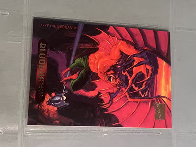 1994 Marvel Masterpieces Bloodhawk Fleer # 16 Base Card