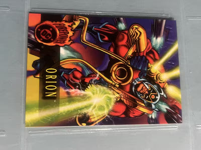 1996 DC Comics Outburst Firepower Orion # 33 Trading Card