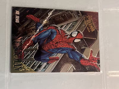 1995 Fleer Marvel Ultra Spider-Man Spiderman Joe Jusko Masterpiece Gold #7 /9