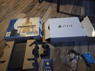Playstation 4 CIB PS4 Console Uncharted Nathan Drake Collection Edition No Game