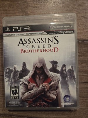 Assassin's Creed: Brotherhood (Sony PlayStation 3 PS3, 2010) CIB COMPLETE