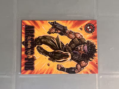 1996 Marvel Spider-Man Premium Arachino Foe El Toro Negro # 12 Card