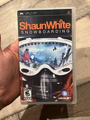 Shaun White Snowboarding (Sony PSP, 2008) CASE + MANUAL ONLY