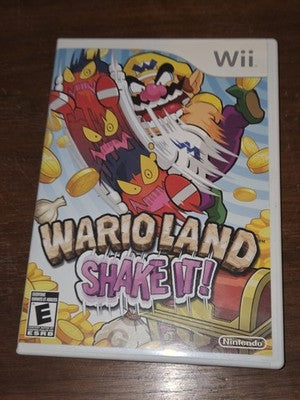 Wario Land: Shake It! (Nintendo Wii, 2008) CIB COMPLETE IN BOX