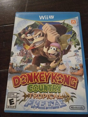 Donkey Kong Country: Tropical Freeze (Nintendo Wii U, 2014) CIB COMPLETE