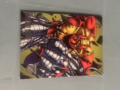 1996 DC Marvel Amalgam Comics Ferro Man # 37 Fleer/SkyBox