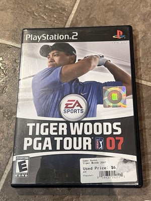 Tiger Woods PGA Tour 07 (Sony PlayStation 2, 2006) CIB