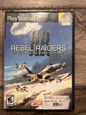 Rebel Raiders Operation Nighthawk (Sony Playstation 2, 2006) NO MANUAL