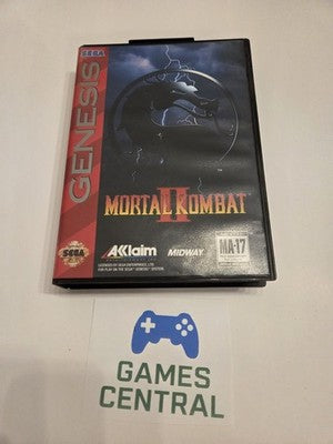 Mortal Kombat II (Sega Genesis, 1994) CIB COMPLETE