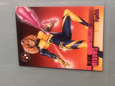 1996 Marvel Spider-Man Premium Black Widows Joystick # 57 Card