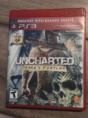 Uncharted Drake's Fortune: Greatest Hits (Sony Playstation 3, 2007) CIB COMPLETE