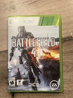 Battlefield 4 (Microsoft Xbox 360, 2013) CIB COMPLETE