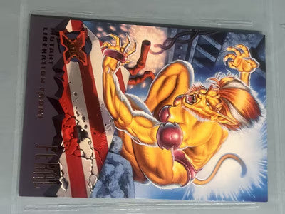 1995 Marvel Comics Fleer Ultra X-Men Mutant Liberation Front Feral # 80