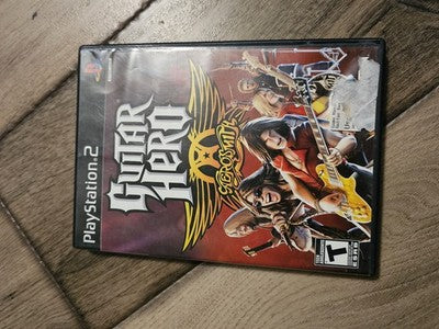 Guitar Hero Aerosmith (Sony Playstation 2 PS2, 2008) CIB COMPLETE