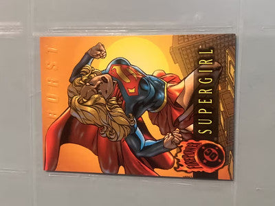 1996 DC Outburst Maximum Firepower Superirl # 18 Base Card